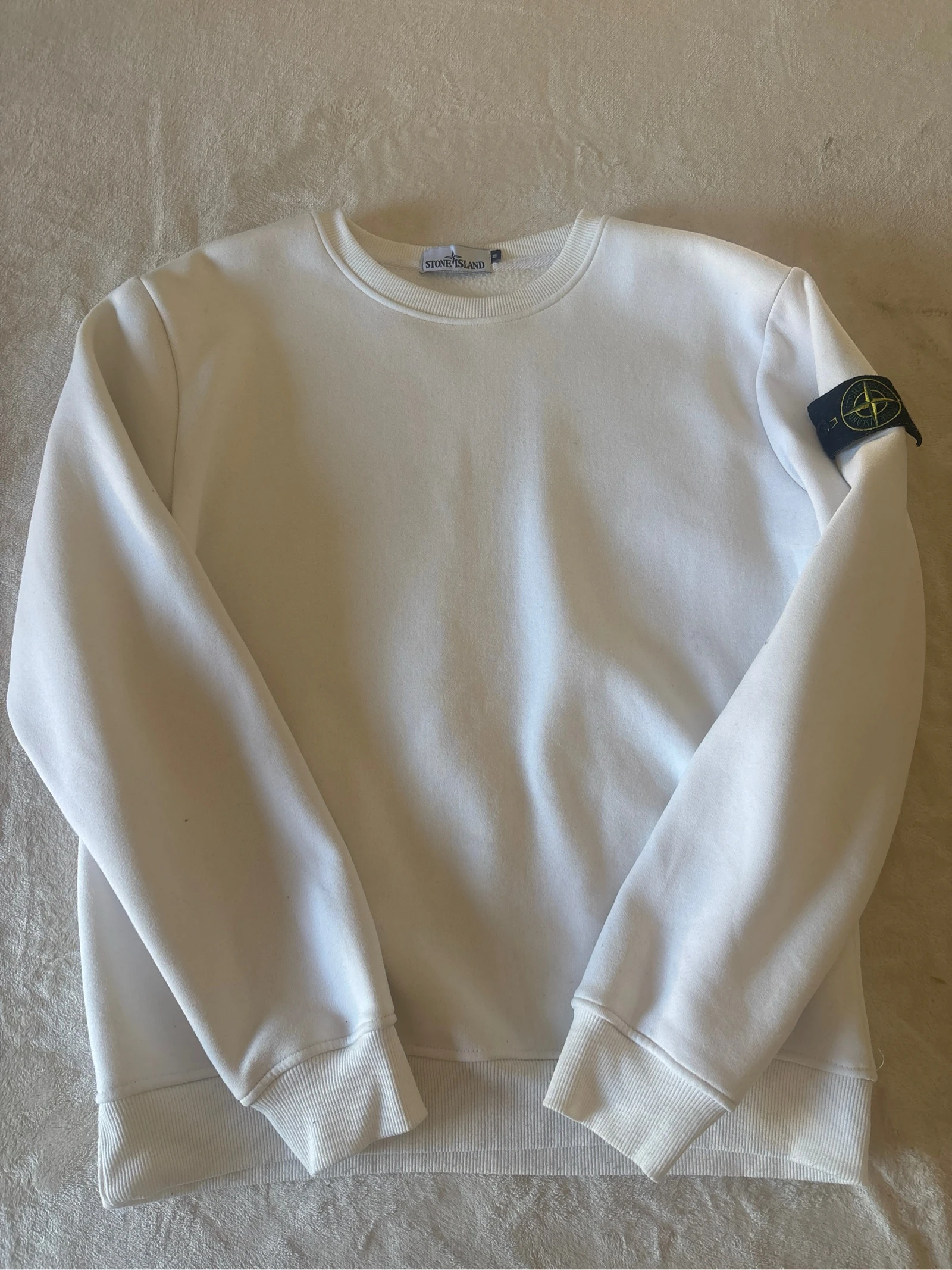 Suéter Stone Island branco tamanho M – photo 2